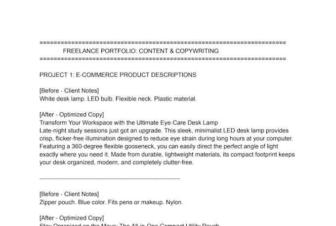 write high converting amazon product descriptions